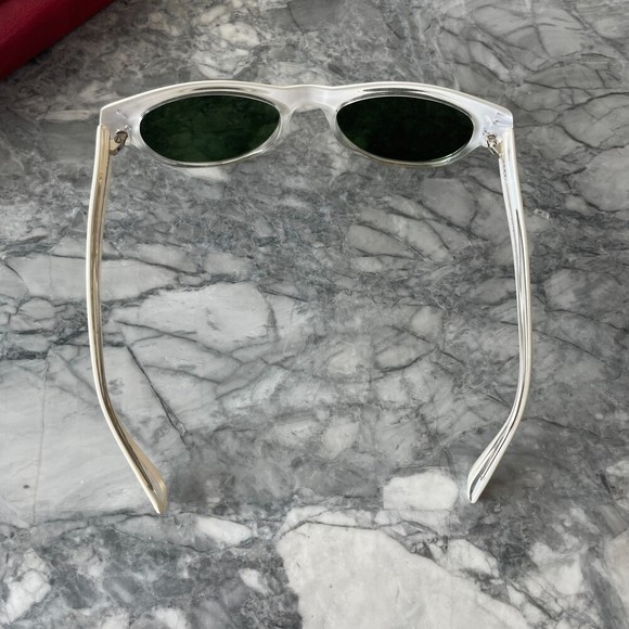SEE Eyewear Ombre Rimmed Sunglasses with Box White main image 9